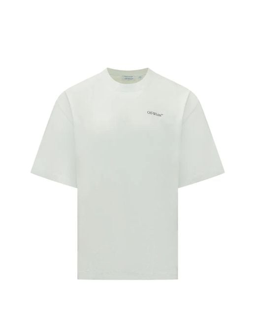Off-White c/o Virgil Abloh White Half Arrow Skate T-Shirt for men