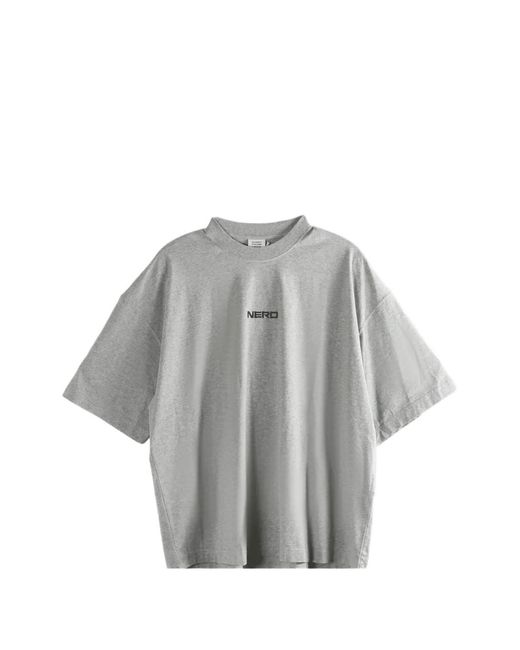 Vetements Gray Short-Sleeve T-Shirt for men
