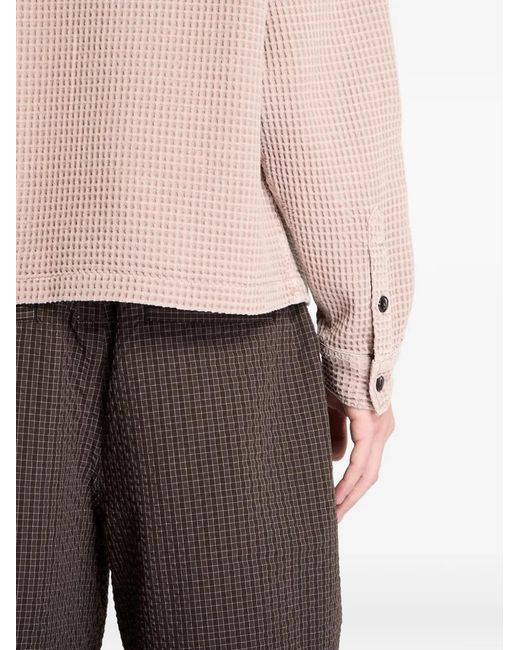 Brain Dead Pink Buttoned Shirt for men
