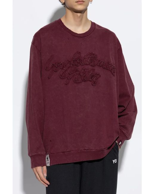 Adidas Purple X Song For The Mute Long-Sleeve T-Shirt