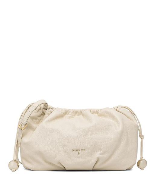 Patrizia Pepe Natural Bubble Drawstring-Detail Bag