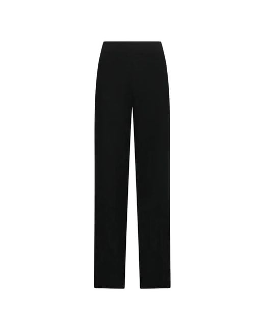 Max Mara Black Faenza High-Waisted Trousers