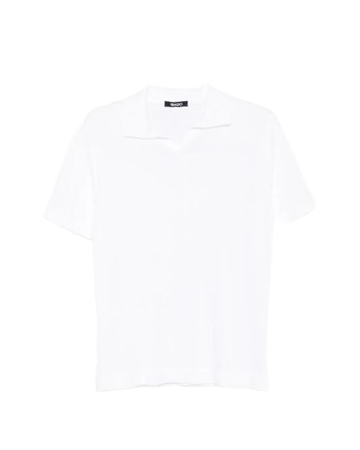 Eraldo White T-Shirt À Col V for men