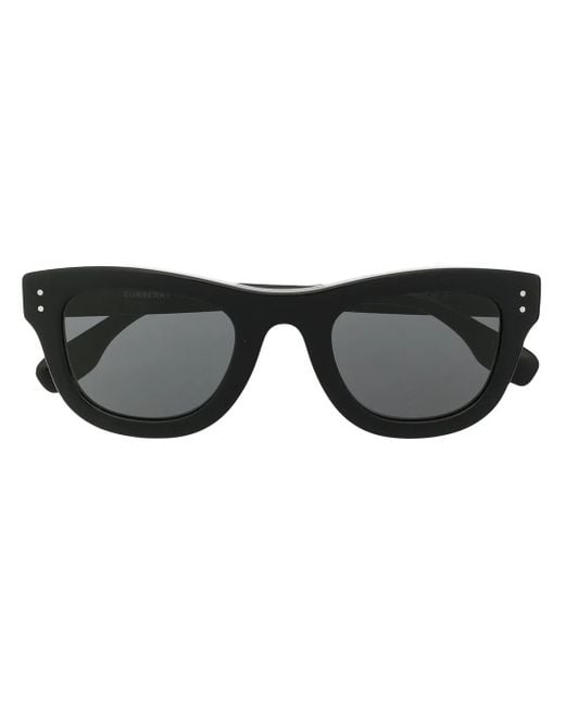 Burberry Black Sidney Oversize Frame Sunglasses for men