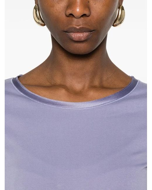 Marc Cain Purple Romantic Treasures T-Shirt