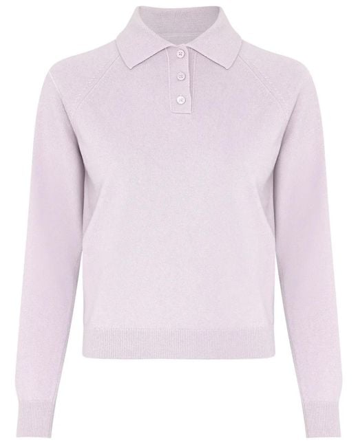 Maison Margiela Pink Polo Shirt