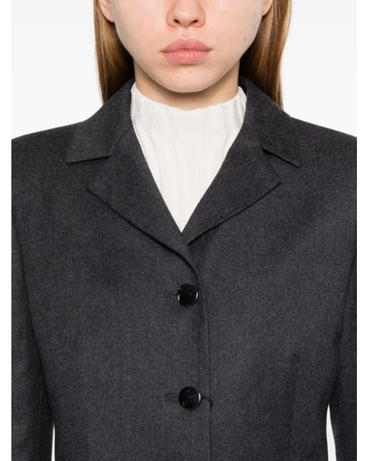 Tagliatore Black Single-Breasted Blazer