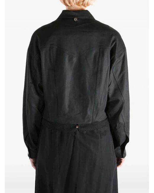 Kiko Kostadinov Black Buttoned Pocket Jacket