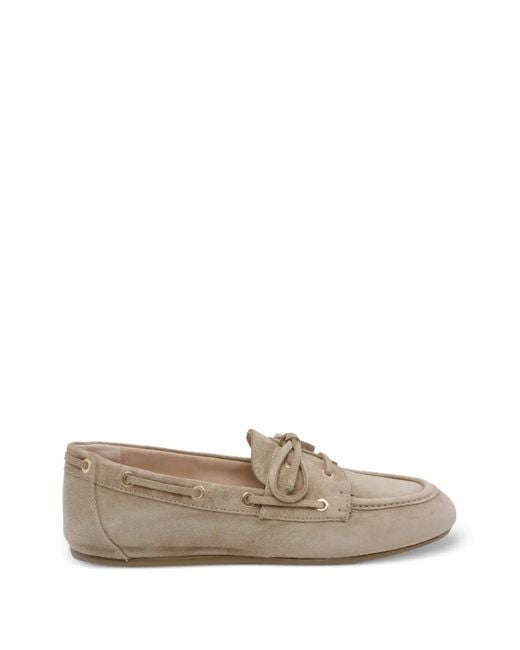 Stuart Weitzman Gray Tinsley Loafers