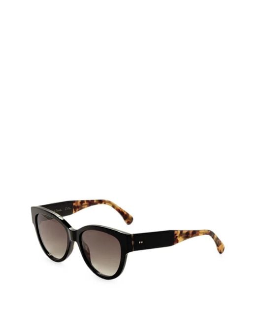 Paul Smith Black Etta Cat-Eye Sunglasses