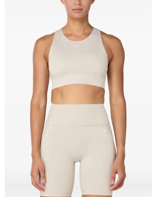SQUATWOLF White Sport-Bh Mit Cut-Out Im Racerback-Look