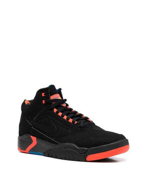 Nike Black Air Flight Lite Ii Mid Sneakers for men