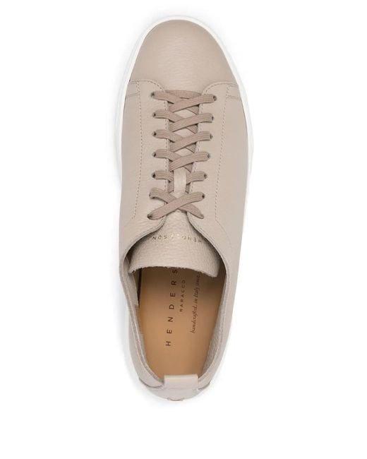 Henderson Natural Leather Sneakers for men