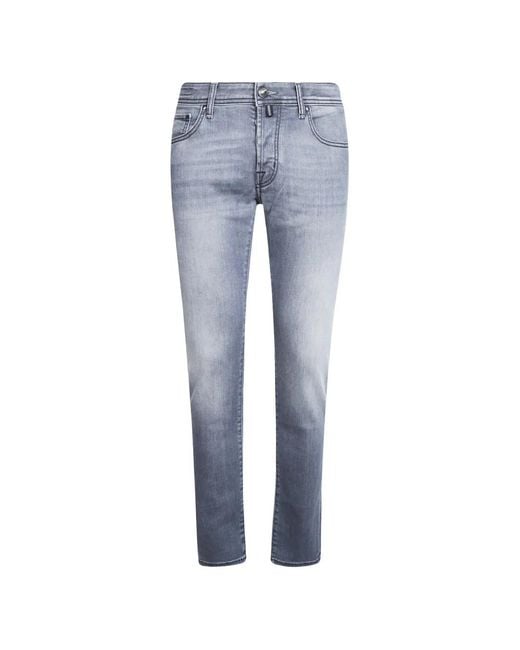 Jacob Cohen Blue Nick Slim-Fit Jeans for men