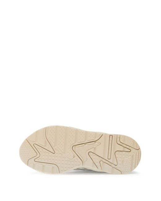 PUMA White Chunky-Sole Mesh Sneakers for men
