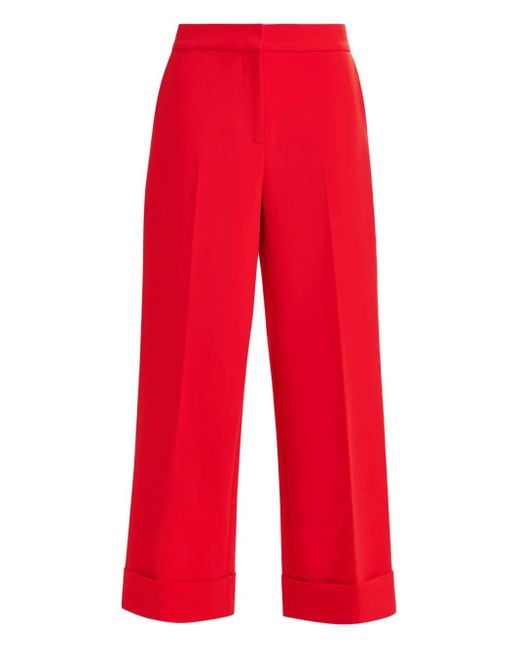 Essentiel Antwerp Pressed-Crease Flared Trousers