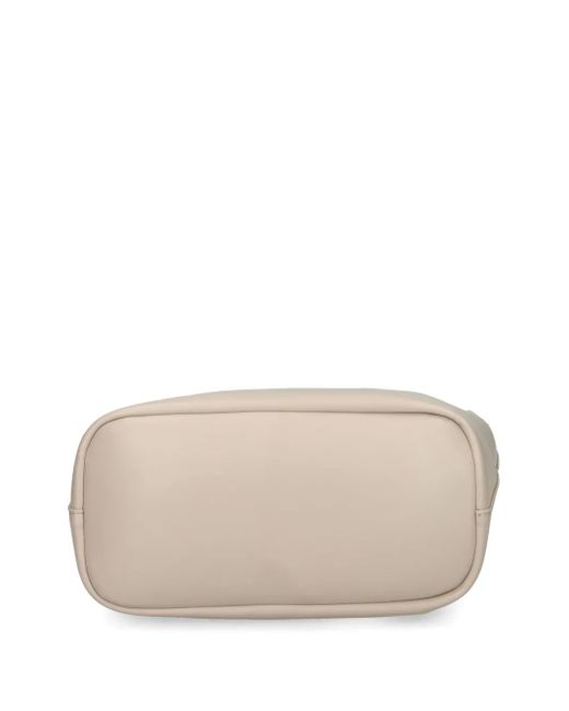 Bolso satchel con asa curva Calvin Klein de color White