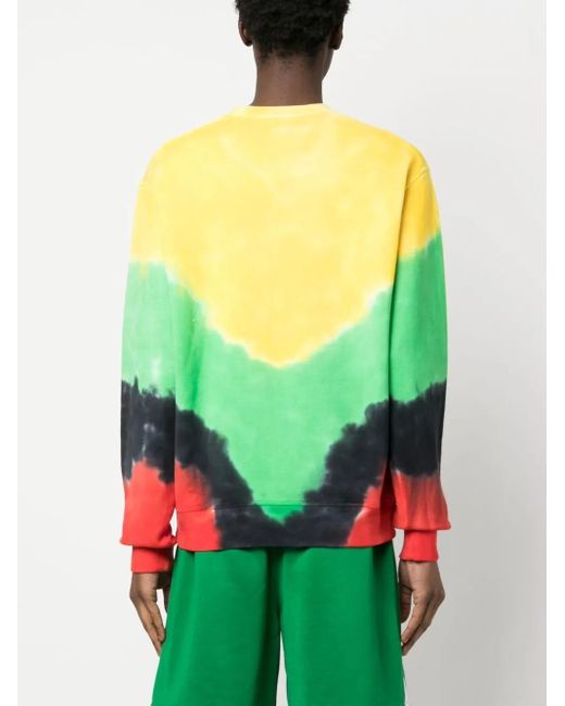 DSquared² Sweater Met Logoprint in het Green voor heren