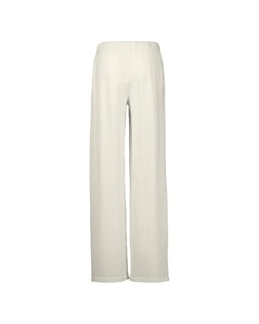 SPRWMN White Straight-Leg Drawstring Track Pants