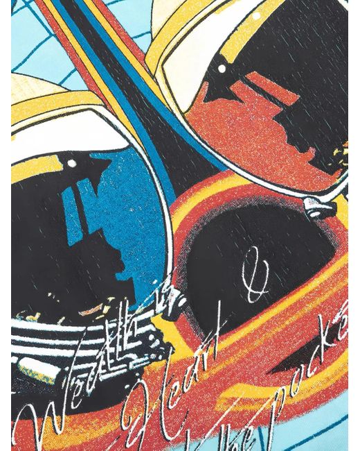 T-Shirt Bb Tropics Con Stampa di BBCICECREAM in Blue da Uomo