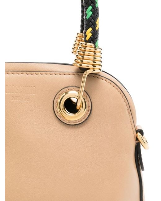 Moschino Natural Leather Tote Bag