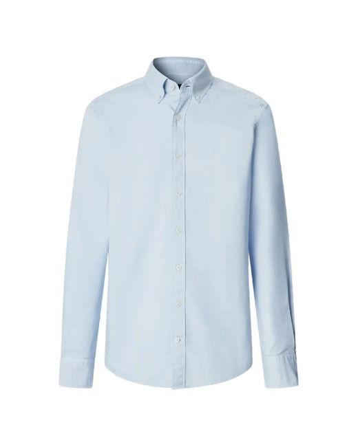 Camicia Brompton di Hackett in Blue da Uomo