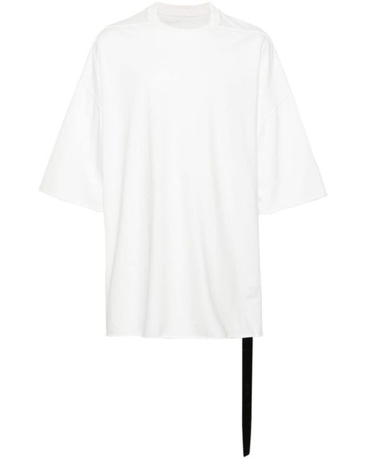 Rick Owens White Tommy Cotton T-shirt for men