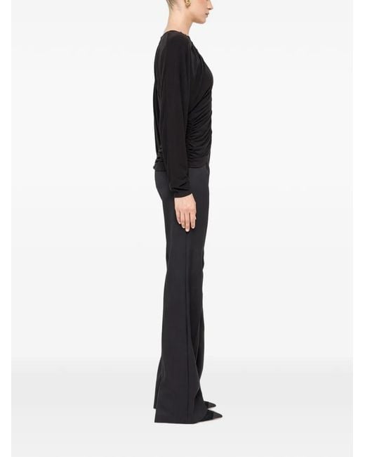 Top Drapeado Nissa de color Black