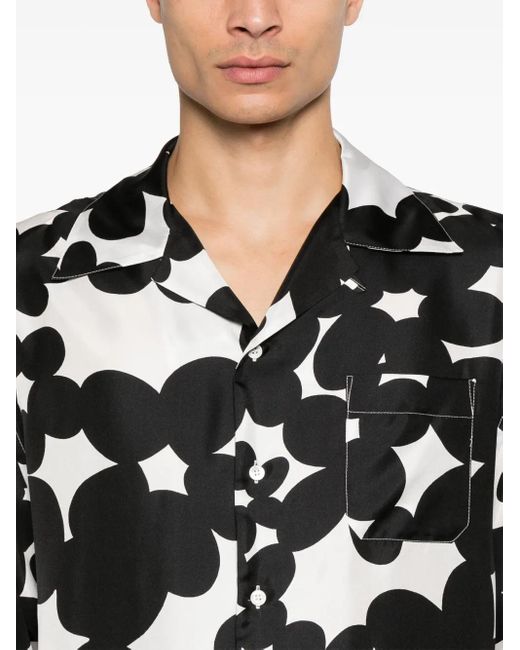 Marni Black Short Sleeve Shirts for men