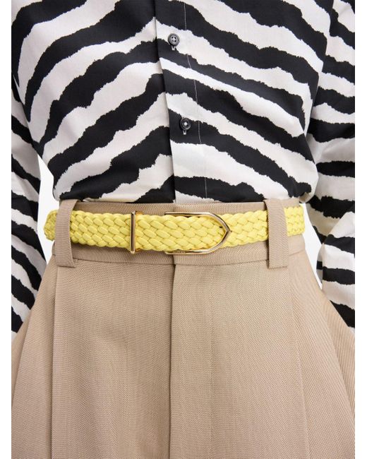 Jacquemus Yellow The Bambino Belt