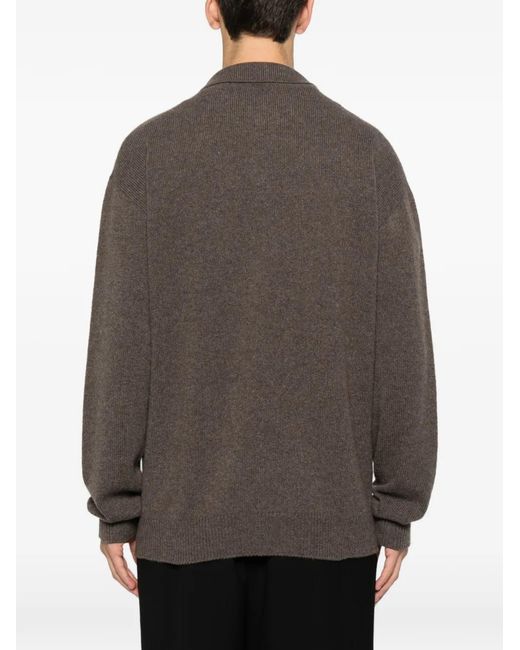 Jersey Leach Con Cuello The Row de hombre de color Brown