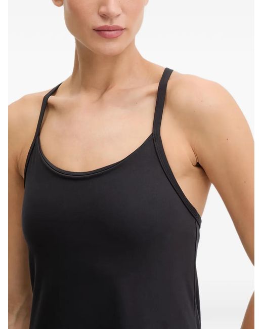 Under Armour Black Mini Cross-Back Built-In Shorts Dress