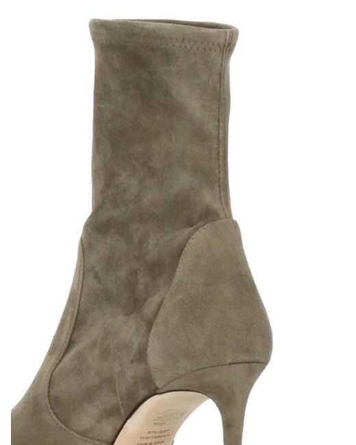 Stuart Weitzman Brown Stuart Power Stiefel 70mm