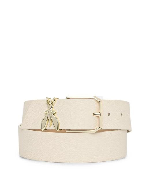 Patrizia Pepe Natural Fly Buckle Belt