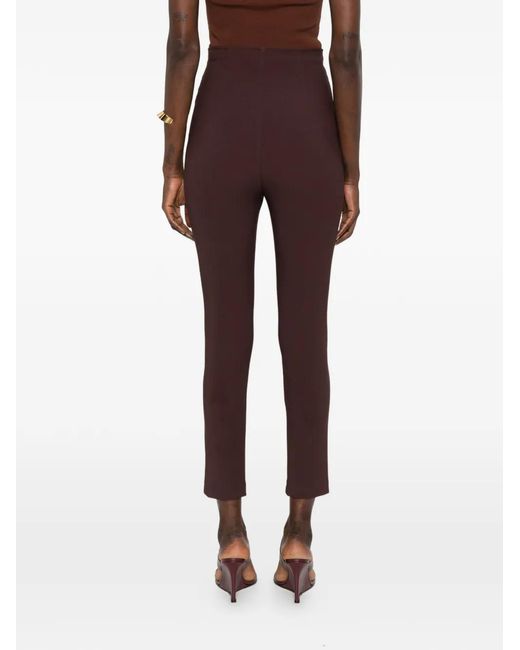 Elisabetta Franchi Purple Trousers