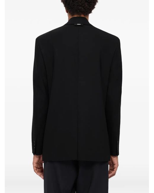 Veste À Col Châle MSGM pour homme en coloris Black