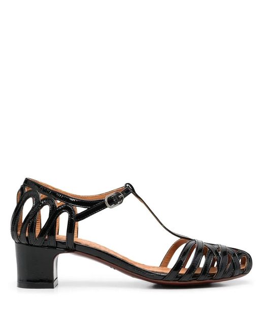Chie Mihara Black Sandals