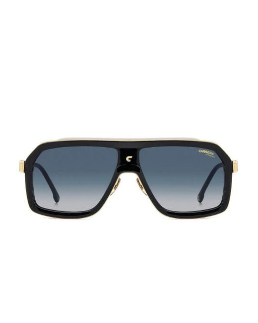 Carrera Blue Logo-Print Sunglasses for men