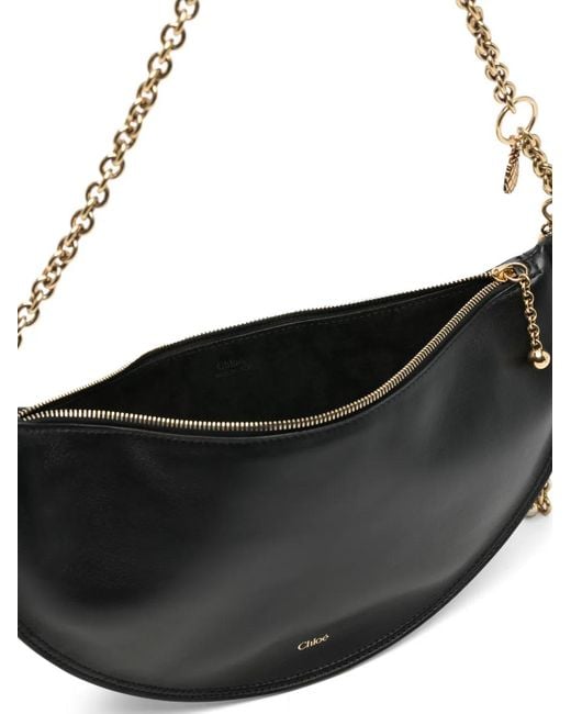 Chloé Black Icons Leather Shoulder Bag
