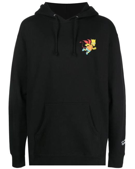 Market Black Devil Arc Graphic-Print Hoodie for men