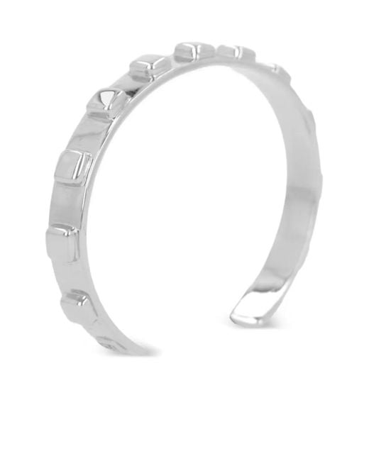 FEDERICA TOSI White Sophie Geometric Cuff Bracelet