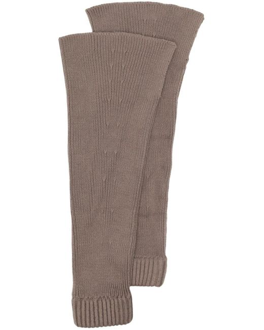 Our Legacy Brown Over-the-knee Socks
