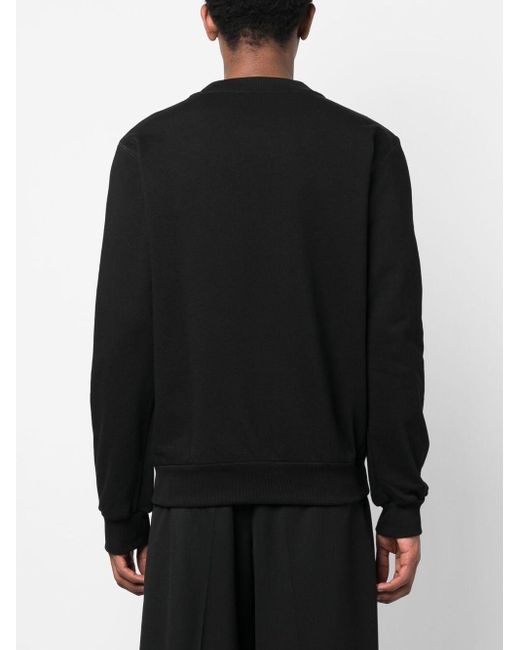 Dolce & Gabbana Sweatshirt mit Logo-Stickerei in Black für Herren