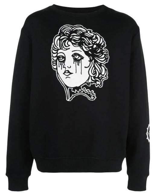 Haculla Black Cry Sweatshirt for men