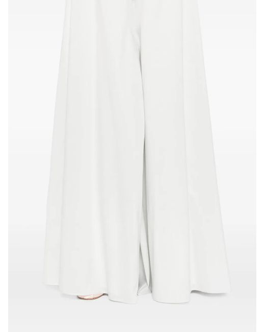 Pantalones Hadia Ruohan de color White