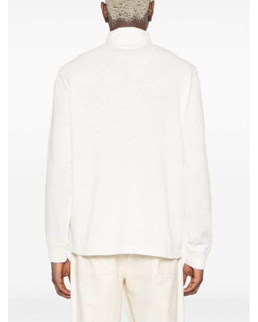 Polo con applicazione logo di Polo Ralph Lauren in White da Uomo