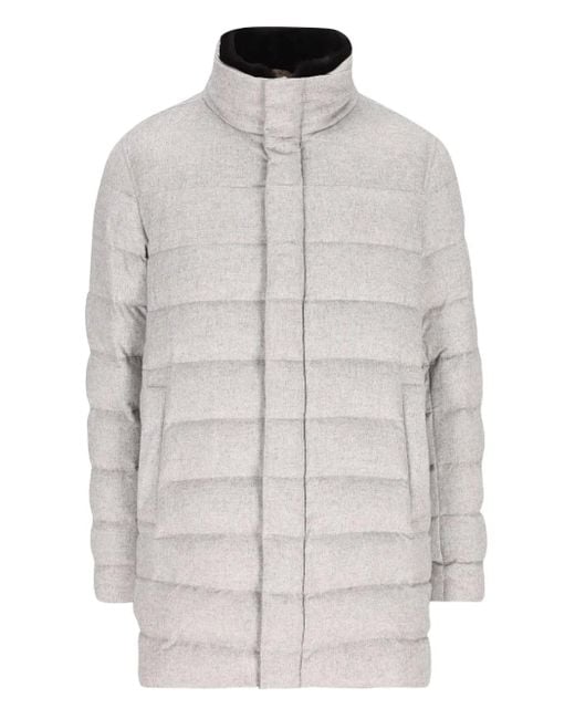 メンズ Herno ダウンコート White