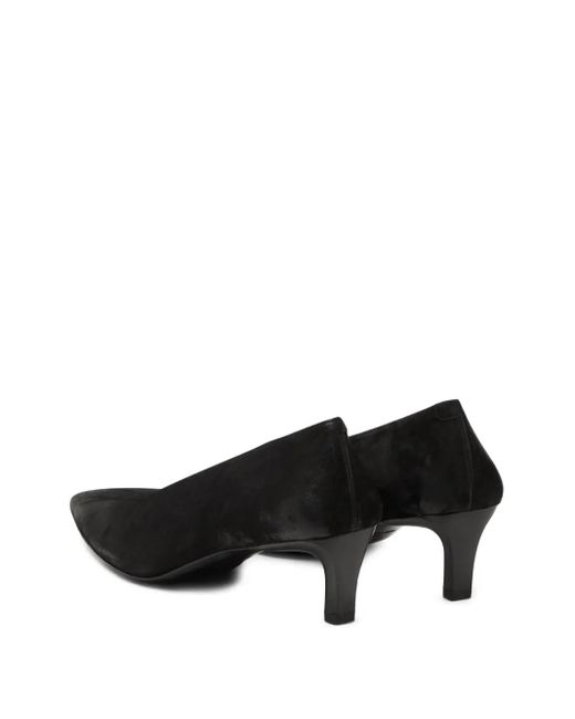 Marsèll Black Aculeo Pointed-Toe Leather Pumps