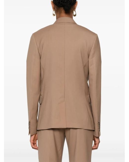 Paul Smith Natural Double-Breasted Blazer
