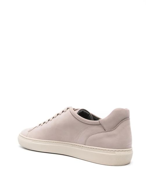 Corneliani Pink Nubuck Sneakers for men